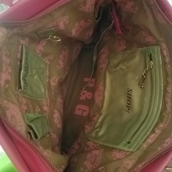 🩷Y2K rare juicy Couture Pink Terry Tote Bag - Picture 6 of 14